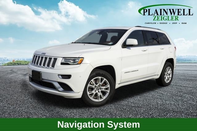 2016 Jeep Grand Cherokee Summit Platinum Series Group (Regional)Navigation System