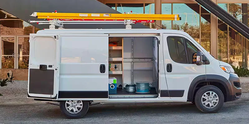 Explore Commercial Efficiency in the 2025 Ram ProMaster