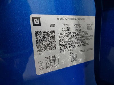 2019 Chevrolet Colorado LT