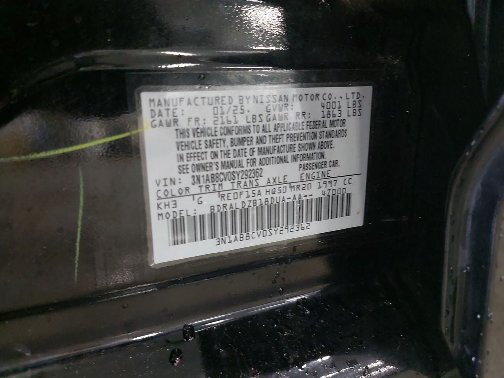 2025 Nissan Sentra SV