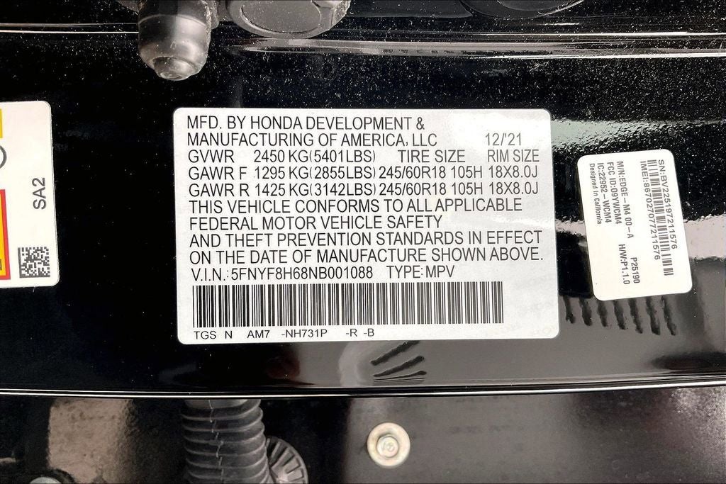 2022 Honda Passport TrailSport