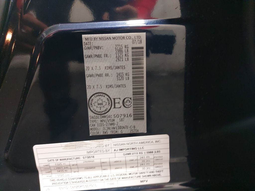 2019 INFINITI QX60 LUXE