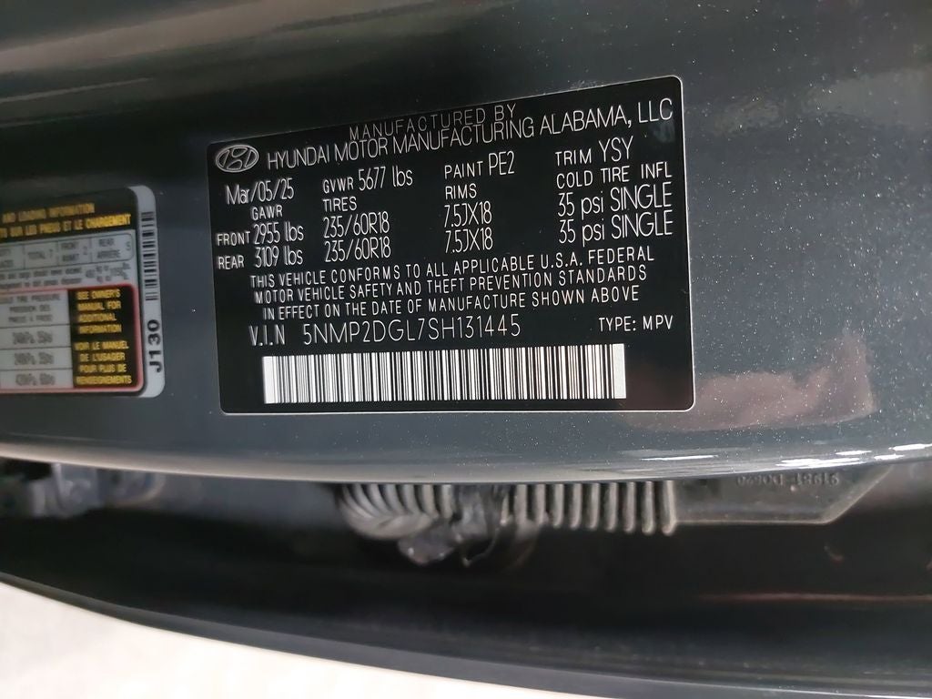 2025 Hyundai Santa Fe SEL