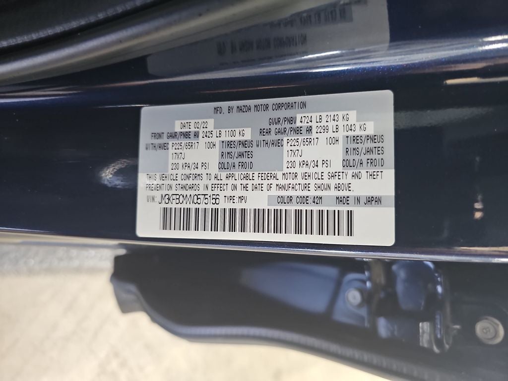 2022 Mazda Mazda CX-5 2.5 S Preferred Package