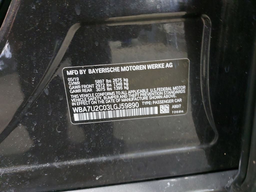 2020 BMW 7 Series 750i xDrive