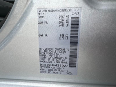 2024 Nissan Altima 2.5 SV AWD