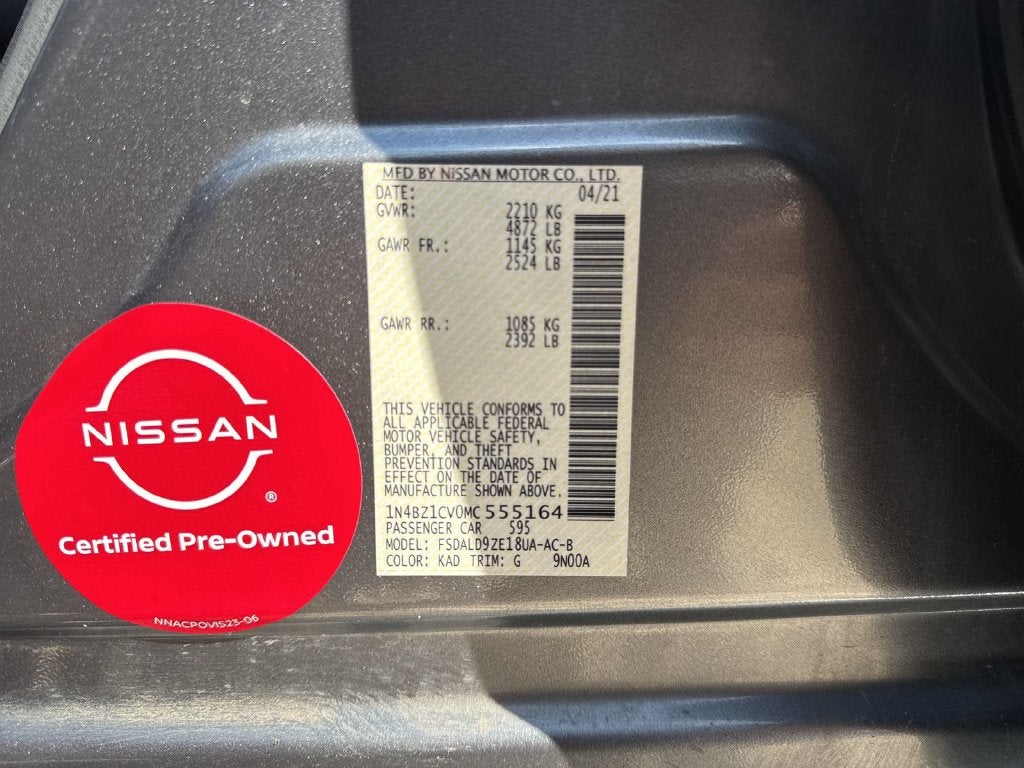 2021 Nissan Leaf SV Plus