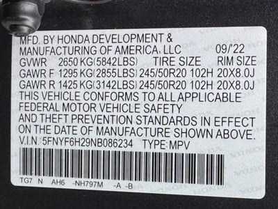 2022 Honda Pilot Special Edition AWD