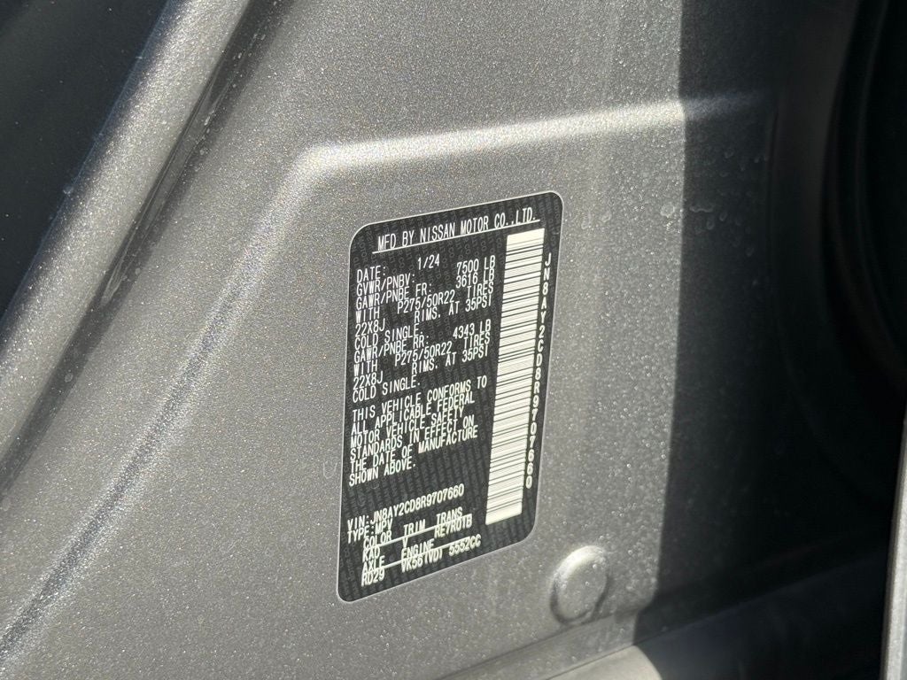 2024 Nissan Armada Platinum