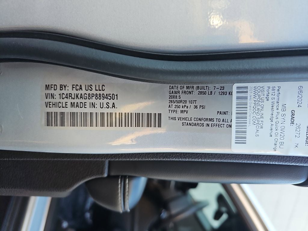 2023 Jeep Grand Cherokee L Altitude