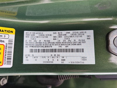 2022 Ford Bronco Black Diamond