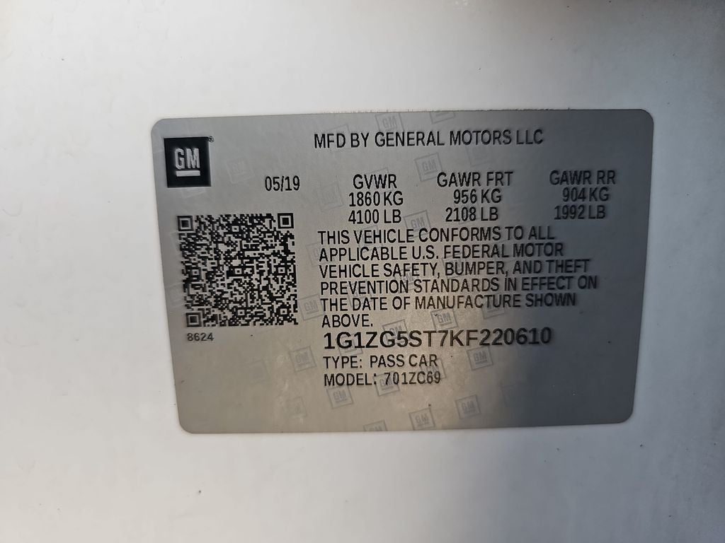 2019 Chevrolet Malibu RS