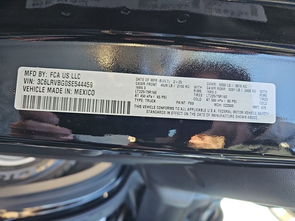 2025 RAM ProMaster 1500 Base