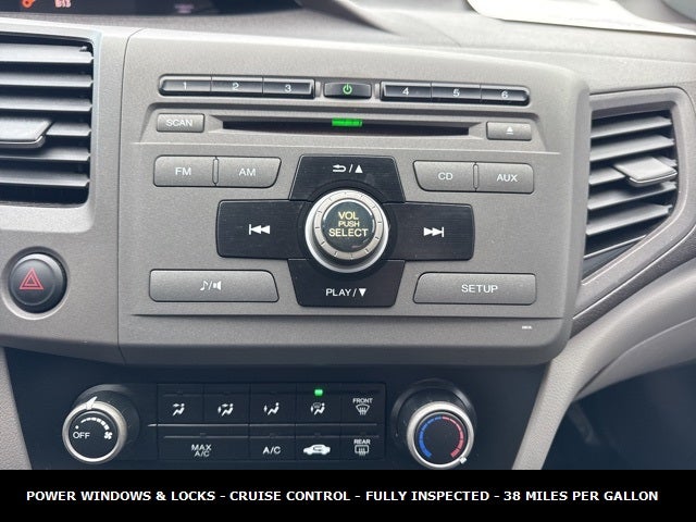 2012 Honda Civic LX LOCAL TRADE