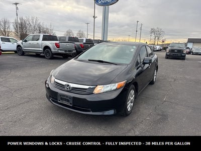 2012 Honda Civic LX LOCAL TRADE
