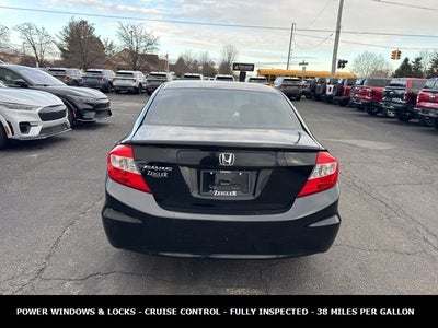2012 Honda Civic LX LOCAL TRADE