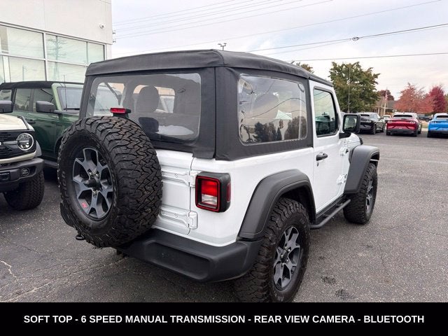 2021 Jeep Wrangler Sport 6 SPEED MANUAL