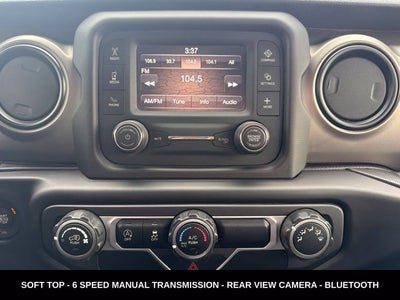2021 Jeep Wrangler Sport 6 SPEED MANUAL