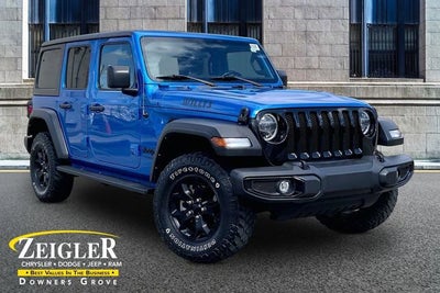 2022 Jeep Wrangler Unlimited Willys