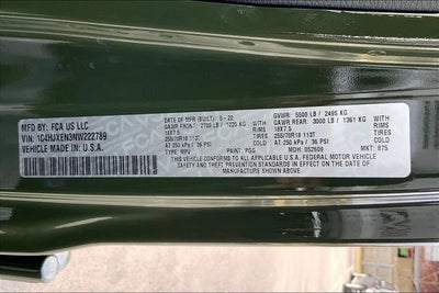 2022 Jeep Wrangler Unlimited Sahara Altitude