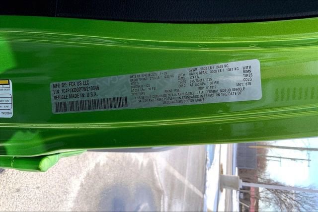 2026 Jeep Wrangler Sport S