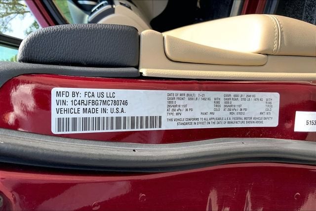 2021 Jeep Grand Cherokee Limited
