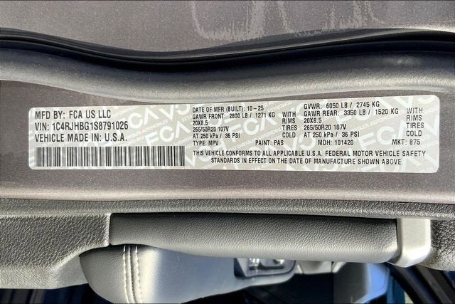 2025 Jeep Grand Cherokee Limited