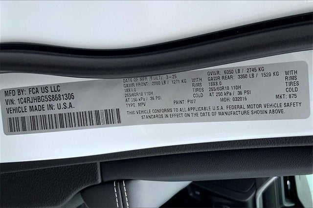 2025 Jeep Grand Cherokee Limited