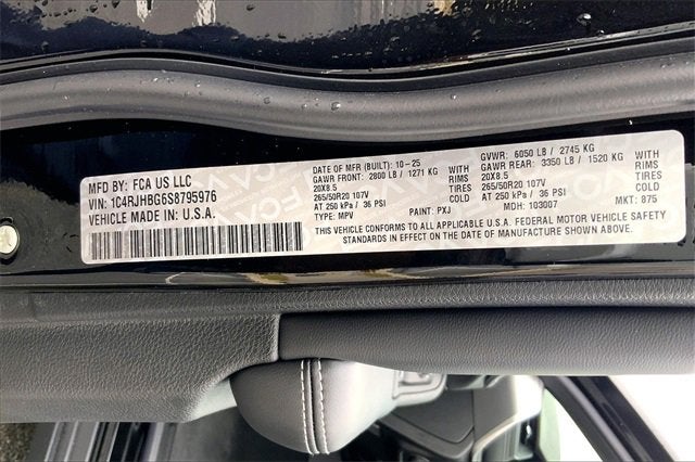 2025 Jeep Grand Cherokee Limited