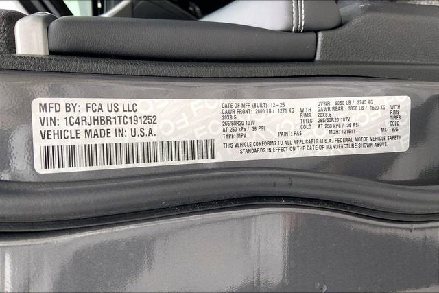 2026 Jeep Grand Cherokee Limited