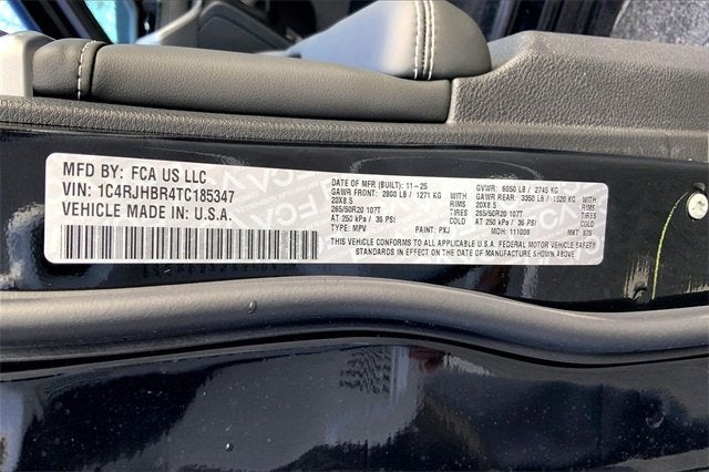 2026 Jeep Grand Cherokee Limited Reserve