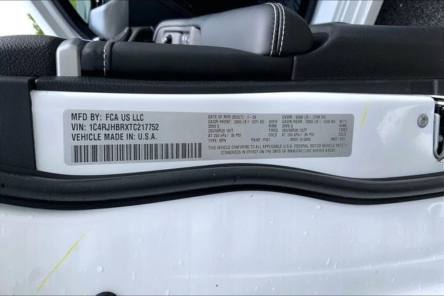 2026 Jeep Grand Cherokee Limited Reserve
