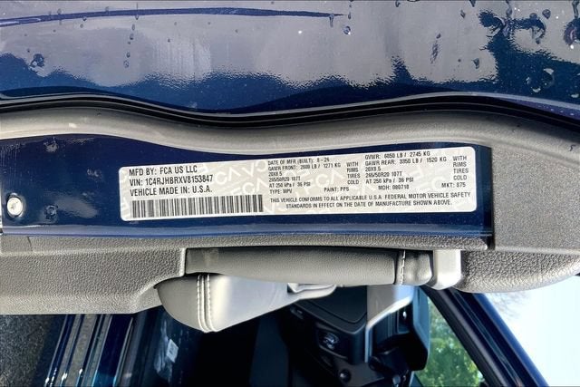 2027 Jeep Grand Cherokee Limited Reserve