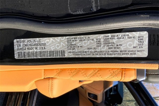 2025 Jeep Grand Cherokee Summit Reserve