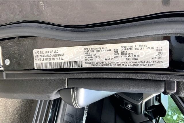 2021 Jeep Grand Cherokee L Altitude