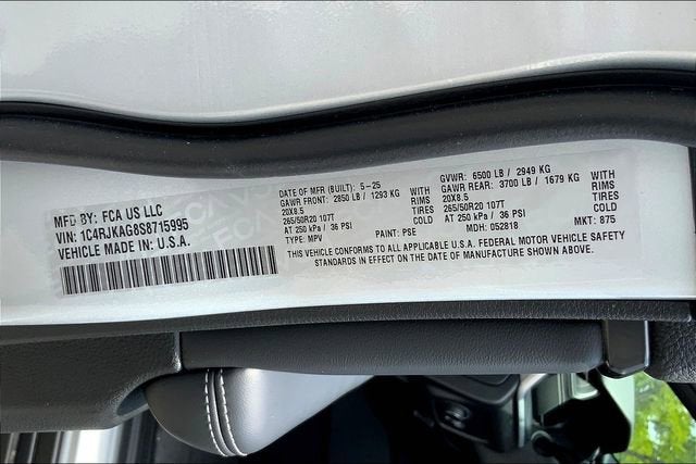 2025 Jeep Grand Cherokee L Altitude X