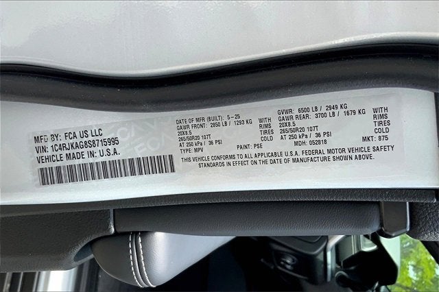 2025 Jeep Grand Cherokee L Altitude X