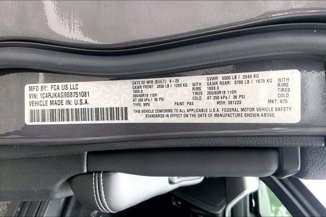 2025 Jeep Grand Cherokee L Altitude X