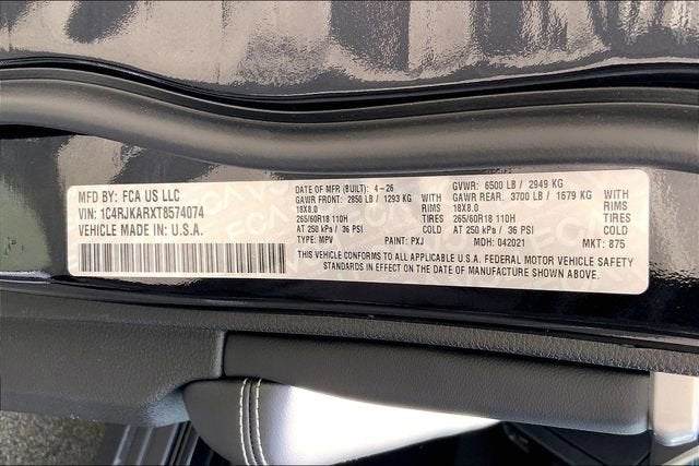 2026 Jeep Grand Cherokee L Laredo Altitude