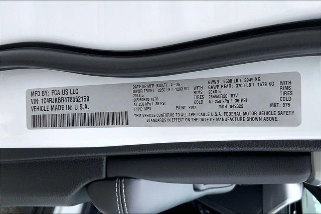 2026 Jeep Grand Cherokee L Limited