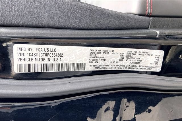 2023 Dodge Durango R/T Plus