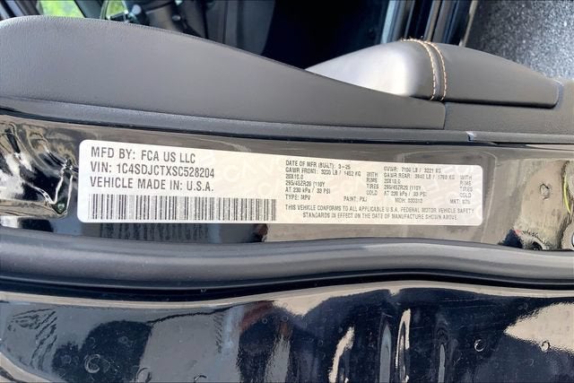 2025 Dodge Durango R/T 20th Anniversary Plus