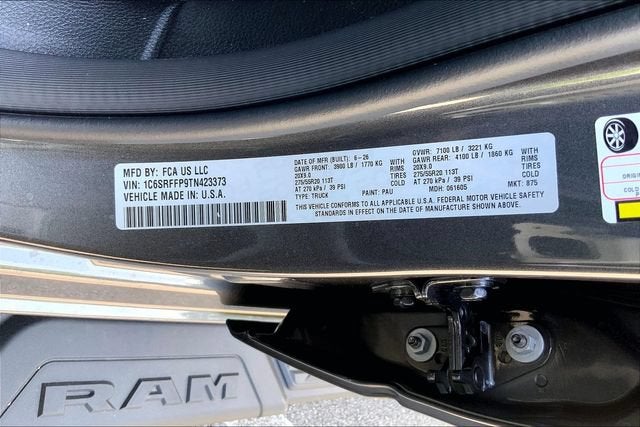 2026 RAM 1500 Big Horn