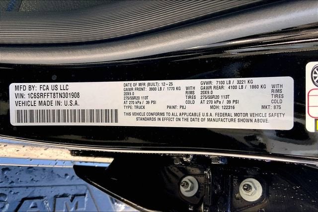 2026 RAM 1500 Big Horn