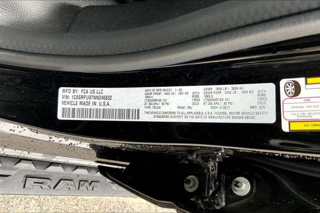 2022 RAM 1500 TRX