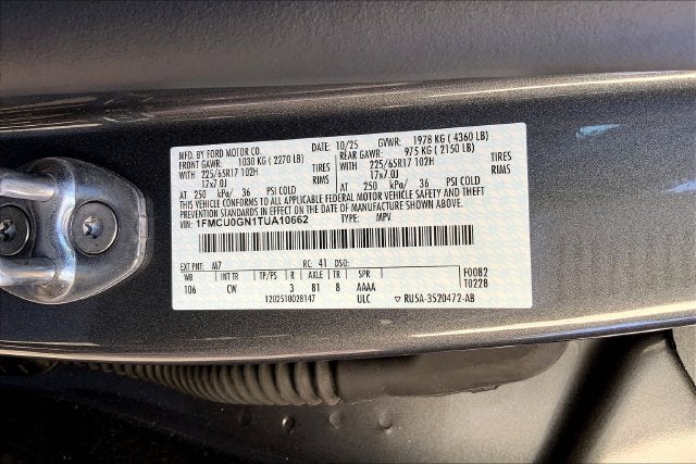 2026 Ford Escape Active