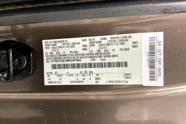 2021 Ford F-150 XL