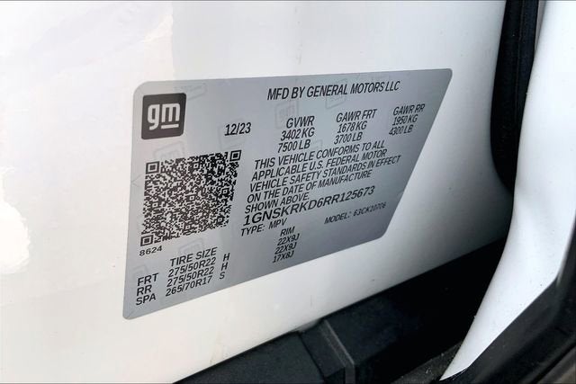 2024 Chevrolet Tahoe RST