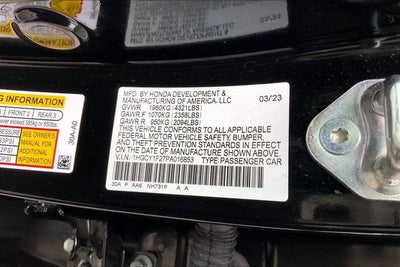 2023 Honda Accord LX