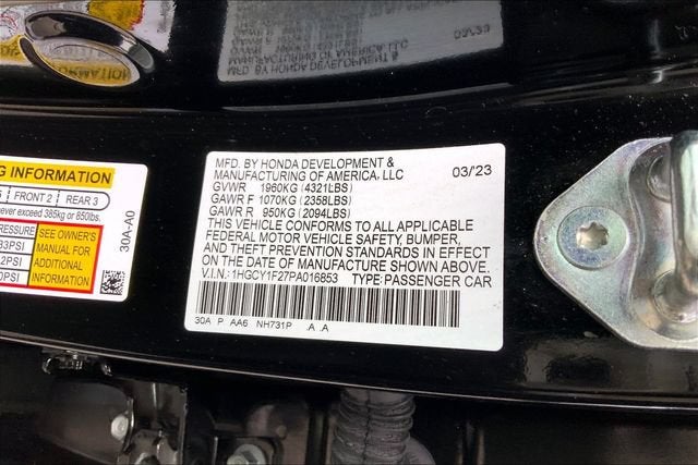 2023 Honda Accord LX